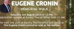 Eugene Cronin Memorial Walk Sat 03 August